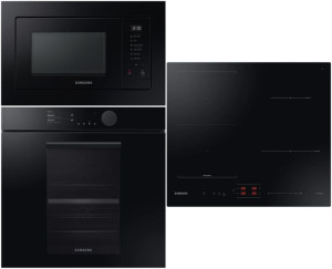 Zestaw Samsung Nv75t8549rk + Mg23a7318ck + Płyta