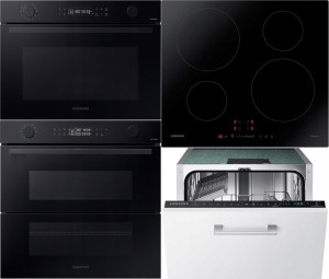 Zestaw Samsung Nv7b4545vak + Nq5b4553hbk + Dw50r40