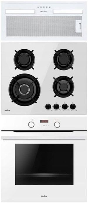 Zestaw Amica Ed3765171w + Pg6411srw + Hadario 60.2