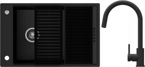 Zestaw KERNAU KGSD60781B1D Deep Black + KWT 36 PO