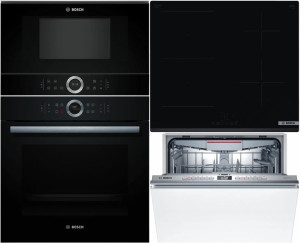 Zestaw Bosch Hbg635bb1 + Bfl634gb1 + Smv4evx10e