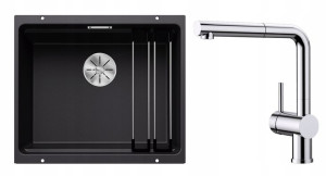 Zestaw BLANCO ETAGON500-U + bateria LINUS-S Chrome