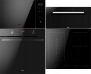 Zestaw Amica Ed37615v + Omp6555bg + Pid6544phts4un