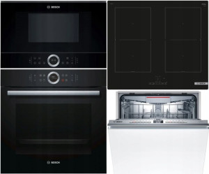 Zestaw Bosch Hbg633bb1 + Smv4evx10e + Pvq61rbb5e