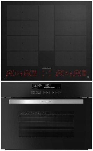 Zestaw Grundig Gekw27001b + Giei638980inh