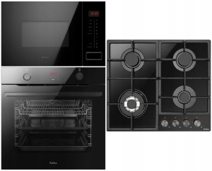 Zestaw Amica Ed37214b + Pgcd6111apfb + Ammb20e2sgb