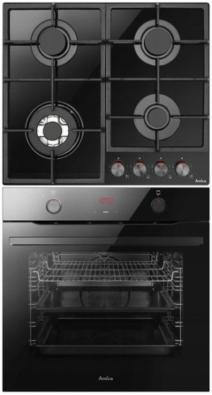 Zestaw Amica Ed37214b X-type + Pgcd6111apfb
