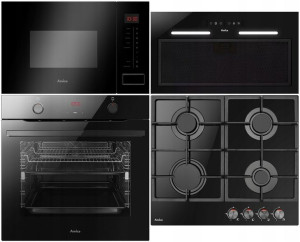Zestaw Amica Ed37618b + Ammb20e2sgb + Pgca6100apb