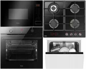 Zestaw Amica Ed37618b + Dim42e6qh + Ammb20e2sgb