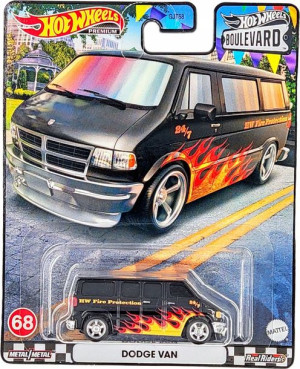 Hot Wheels Premium Dodge Van Boulevard