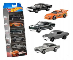 Hot Wheels Zestaw 5 Fast And Furious Hnd08 Supra