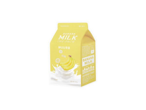 A'Pieu Banana Milk rozświetlająco-odżywcza maseczka w płachcie Banan 20g