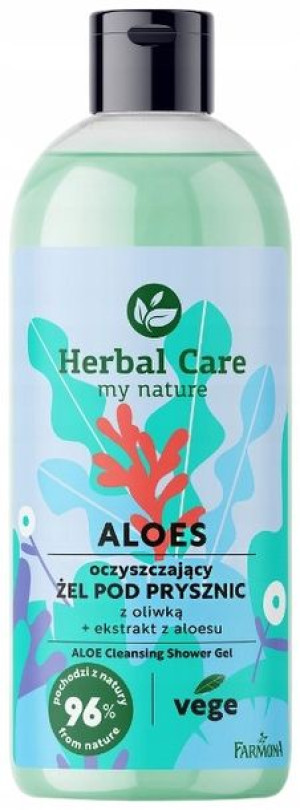 Herbal Care Żel Pod Prysznic Aloes, Farmona
