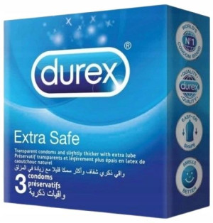 Prezerwatywy DUREX Extra Safe 3szt.