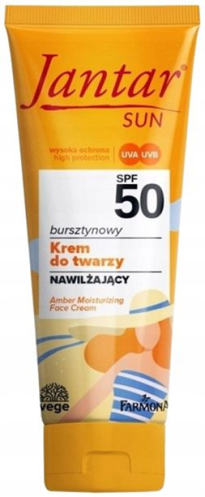 Jantar Sun Krem Nawilżający Spf50 Farmona