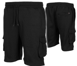 Spodenki Krótkie Joggery Czarne S