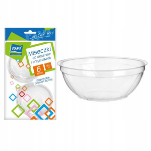 Miseczki Do Deserów I Przystawek 150 Ml 6 Szt.