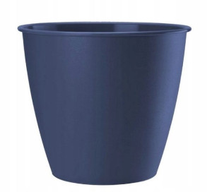 Doniczka plastikowa AZALIA 15 cm granatowa