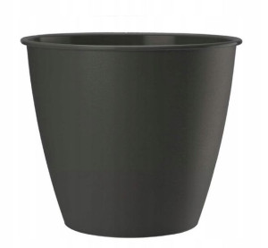 Doniczka plastikowa AZALIA 15 cm antracytowa mat