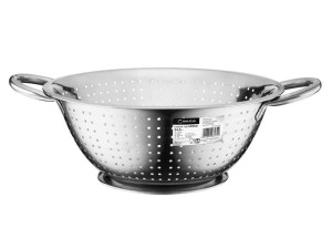 Cedzak z rączkami durszlak NESSO 23,5 cm stal