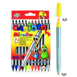 Flamastry BIRELLO 12k-dwus. CARIOCO 41457 160-1463