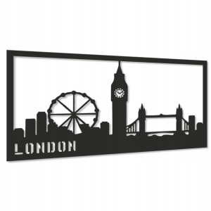 Londyn London Dekoracja Ażurowa Ozdoba Ścienna