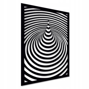 Obraz Ażurowy Geometryczna Dekoracja Ścienna 3d