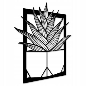 Panel Ażurowy Kaktus Dekoracja Ścienna 3d Ozdoba