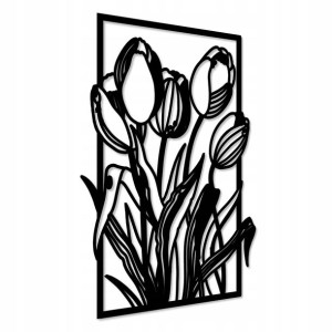 Tulipany Tulipan Panel Ścienny 3d Z Drewna Obraz