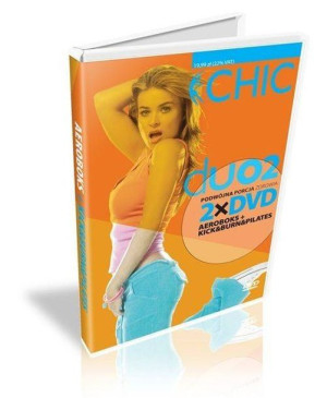 Ćwiczenia instruktażowe DVD DUO Aeroboks + Kick & Burn Pilates
