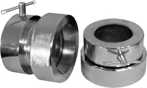 Zacisk chromowany olimpijski Insportline CL-19 | z kluczem