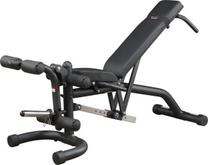 Ławka rzymska Body-Solid FID46 | wielofunkcyjna z prasą do nóg