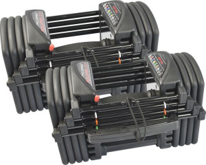 Hantle regulowane PowerBlock® Pro-Exp Set 5-50 | waga 2.2÷22.7kg para
