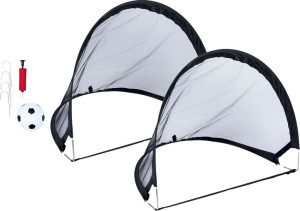 Bramki piłki nożnej 80x60x60cm Dunlop Pop-Up | dwie bramki z piłką