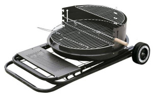Grill okrągły składany MASTER GRILL MG425 do ogrodu