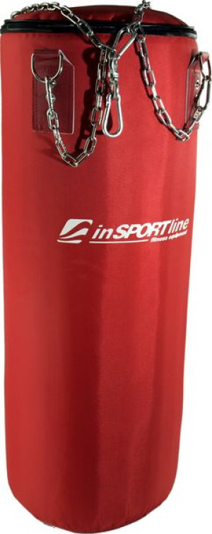 Worek treningowy 90x32cm Insportline red 22kg | wzmocniony PVC