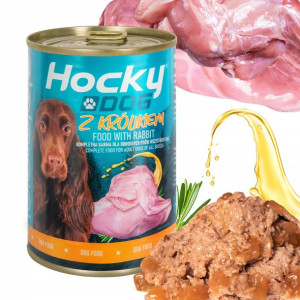 Hocky Dog Mokra Karma Dla Psa Królik 400g