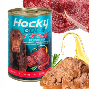 Hocky Dog Mokra Karma Dla Psa Wołowina 400g