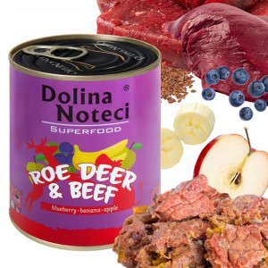 Dolina Noteci Mokra Karma Psa Sarna Wołowina 800g