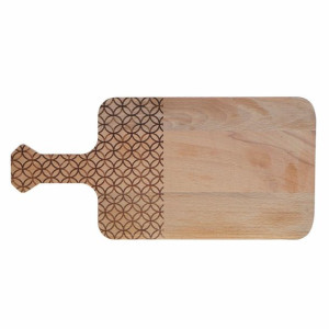 Deska do krojenia DKD Home Decor 20 x 42 x 1,5 cm Naturalny Buk