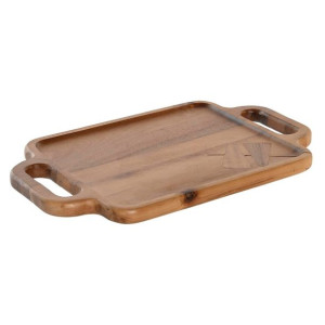 Deska do krojenia DKD Home Decor 40 x 25 x 2 cm Brązowy Drewno akacjowe