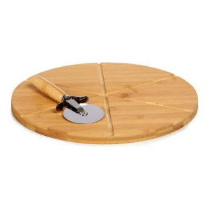 Deska do krojenia Pizza Bambus Naturalny (Ø 35 cm)