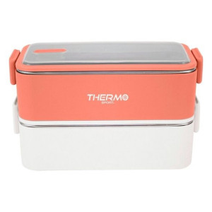 Pojemnik na Lunch ThermoSport Prostokątny Termiczna (1100 ml) (2 x 550 ml)