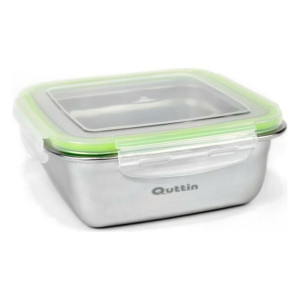 Pojemnik na Lunch Quttin Kwadratowy Zamknięcie uszczelniające (1200 ml)