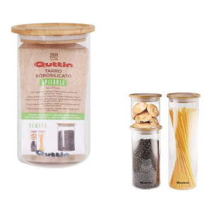 Soik Quttin Bamboo Szkło borokrzemowe Układane w stosy (10 x 17 cm)
