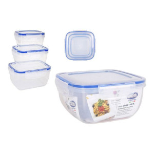 Pojemnik na Lunch Dem Zamknięcie uszczelniające (3 pcs)