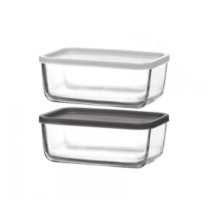 Pojemnik na Lunch Cube Prostokątny Z pokrywką (1,2 L)