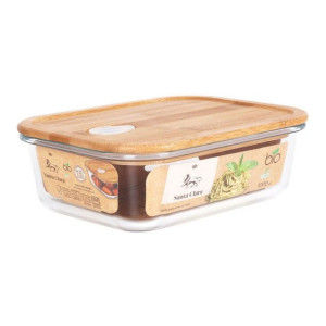 Pojemnik na Lunch Santa Clara Bambus (1 L) (20 x 15 x 7 cm)