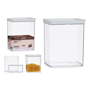 Soik Hermetyczny Przezroczysty Silikon ABS 3,3L (10,5 x 23,7 x 21 cm)
