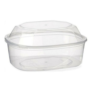 Pojemnik na Lunch Prostokątny Przezroczysty polipropylen (1500 ml)